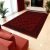 Covor afgan din lână burgundy Ersari 202x294 covor manual pentru living sau dormitor