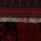 Covor afgan din lână burgundy Ersari 202x294 covor manual pentru living sau dormitor