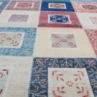 Covor multicolor Aikat 290x195 covor modern lucrat manual pentru living