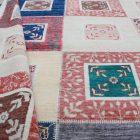 Covor multicolor Aikat 290x195 covor modern lucrat manual pentru living