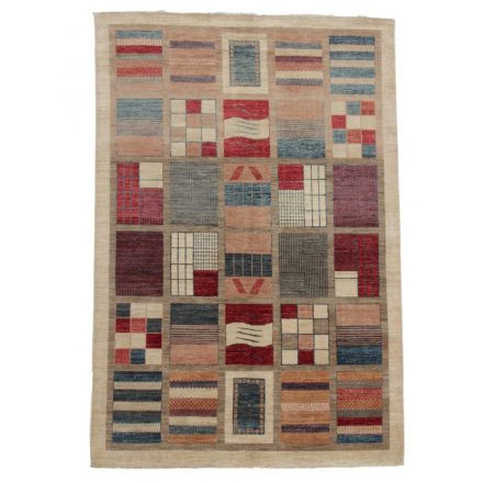 Covor modern multicolor Aikat 287x194 covor modern lucrat manual pentru living