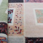 Covor multicolor Aikat 117x188 covor modern lucrat manual pentru living