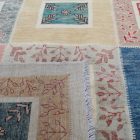 Covor modern multicolor Aikat 179x117 covor modern lucrat manual pentru living