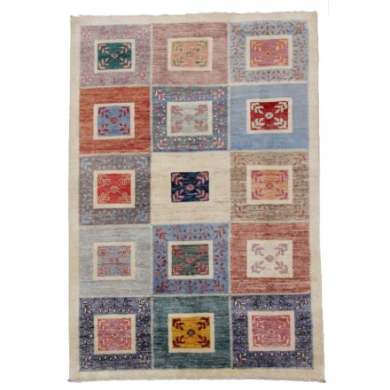 Covor multicolor Aikat 121x177 covor modern lucrat manual pentru living