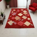 Covor multicolor Aikat 149x203 covor modern lucrat manual pentru living