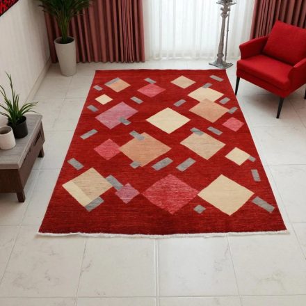 Covor multicolor Aikat 149x203 covor modern lucrat manual pentru living