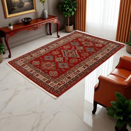Covor Kazak 186x127 covor oriental lucrat manual