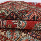 Covor Kazak 186x127 covor oriental lucrat manual