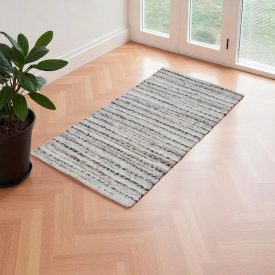 Covor țesut Rustic 70x130 covor gros din lână