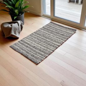 Covor țesut Rustic 70x130 covor gros din lână