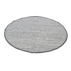 Covor rotund din lână Rustic 190x190 covor gri