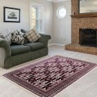 Covor clasic bej Afghan 160x230 covor de living cu model oriental
