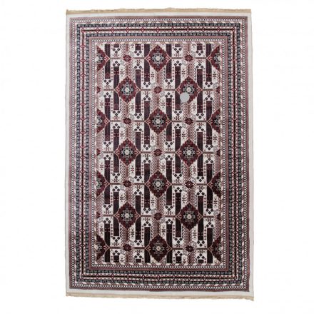 Covor clasic bej Afghan 200x300 covor de living cu model oriental