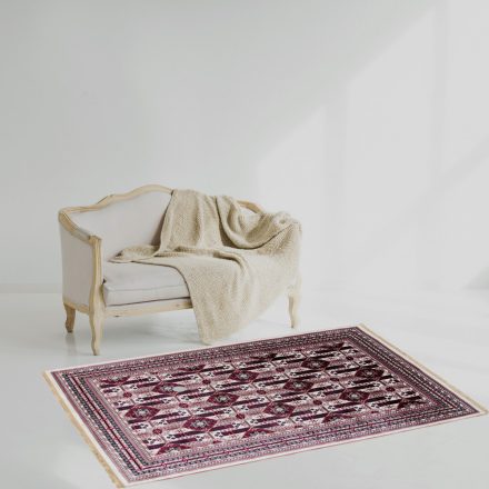 Covor clasic bej Afghan 80x150 covor cu model oriental