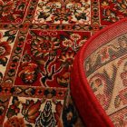 Covor clasic burgundy 150x225 covor de living cu motiv oriental