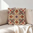 Pernă decorativă crem 45x45 cm – Ornament oriental