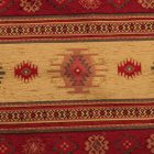 Pernă decorativă bordo 45x45 cm – Dungi de caravană