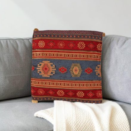 Pernă decorativă albastră 45x45 cm – Râu nomad
