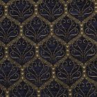 Pernă decorativă bleumarin 45x45 cm – Ornament albastru de noapte