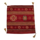 Pernă decorativă roșie 45x45 cm – Nomad roșu