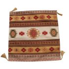 Pernă decorativă bej 45x45 cm – Kilim de nisip