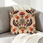 Pernă decorativă crem 45x45 cm – Lalea orientală