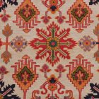 Pernă decorativă crem 45x45 cm – Stea mozaic