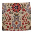 Pernă decorativă crem 45x45 cm – Vază orientală