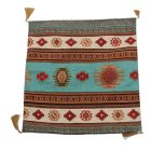 Pernă decorativă turcoaz 45x45 cm – Nomad turcoaz
