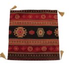 Pernă decorativă neagră 45x45 cm – Nomad negru de noapte