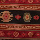 Pernă decorativă neagră 45x45 cm – Nomad negru de noapte