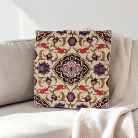 Pernă decorativă crem 45x45 cm – Lalea safir