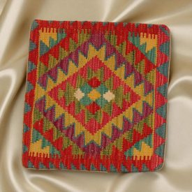   Față de pernă Kilim țesută manual 45x45 pernă decorativă afgană