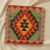 Față de pernă Kilim țesută manual 45x45 pernă decorativă afgană