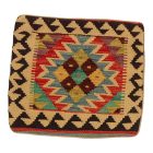 Față de pernă Kilim țesută manual 45x45 pernă decorativă afgană