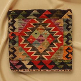 Pernă Kilim 45x45 țesută manual față de pernă