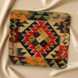   Pernă decorativă țesută manual 45x45 față de pernă Kilim
