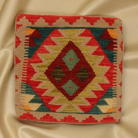   Pernă decorativă țesută manual 45x45 față de pernă Kilim