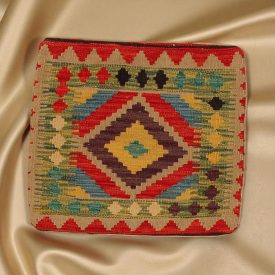Pernă Kilim țesută manual 45x45 pernă decorativă afgană