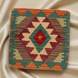 Pernă țesută manual 45x45 față de pernă Kilim
