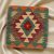 Pernă țesută manual 45x45 față de pernă Kilim