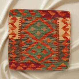   Husă de pernă țesută manual 45x45 Pernă decorativă Kilim