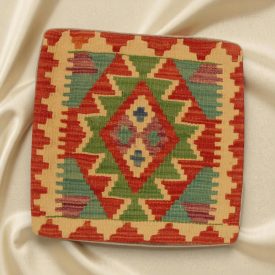 Husă de pernă țesută manual 45x45 Pernă decorativă Kilim