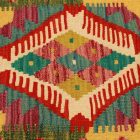 Husă de pernă țesută manual 45x45 Pernă decorativă Kilim