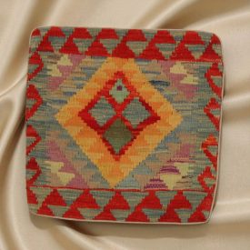   Husă de pernă țesută manual 45x45 Pernă decorativă Kilim