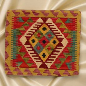 Față de pernă Kilim țesută manual 45x45 pernă decorativă afgană