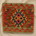 Față de pernă Kilim țesută manual 45x45 pernă decorativă afgană