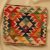 Față de pernă Kilim țesută manual 45x45 pernă decorativă afgană