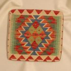 Față de pernă Kilim țesută manual 45x45 pernă decorativă afgană