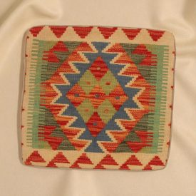 Față de pernă Kilim țesută manual 45x45 pernă decorativă afgană